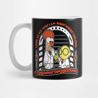 Beaker & Bunsen Muppets Manhattan Melodies Mug